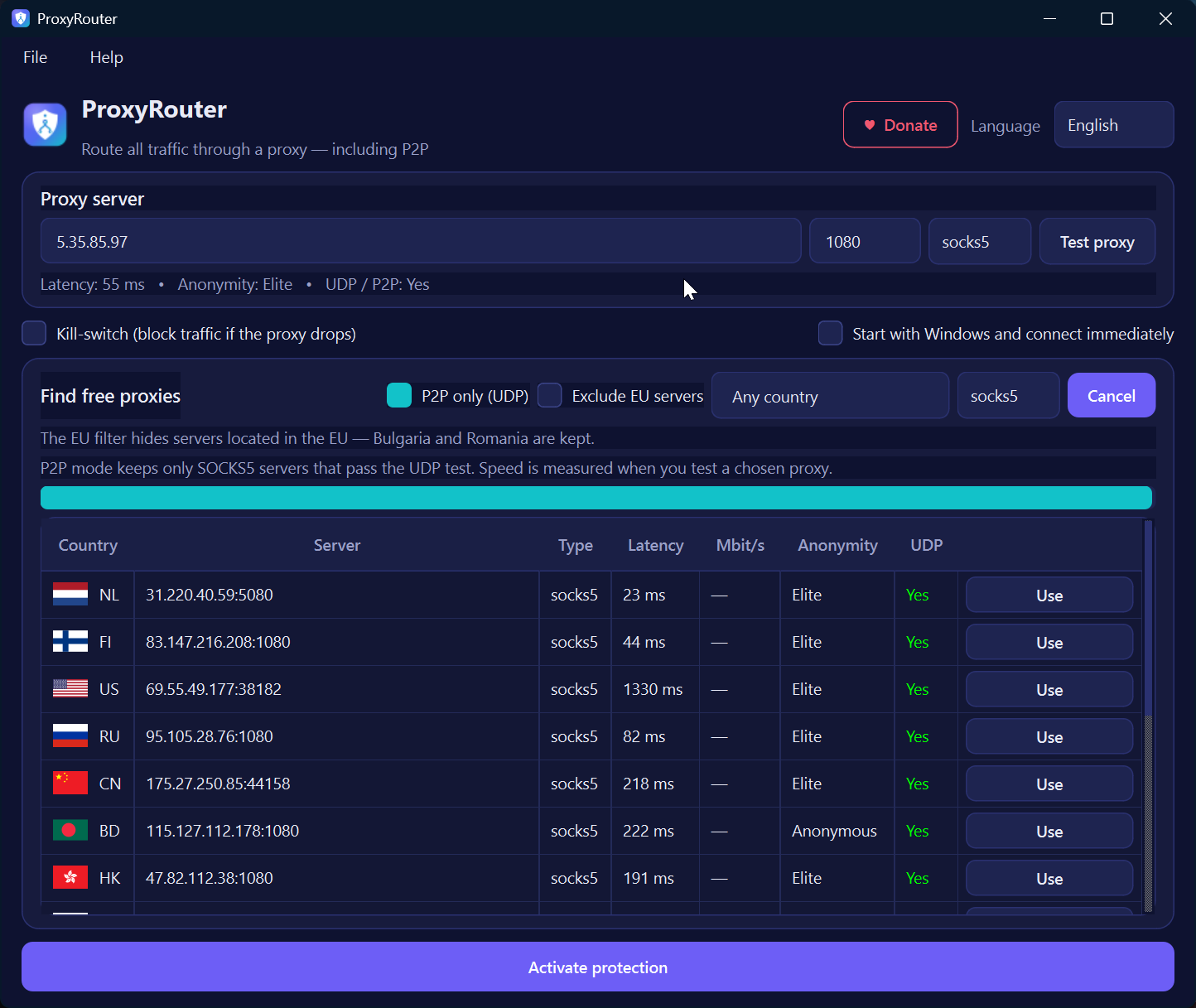 ProxyRouter – Proxy-Finder